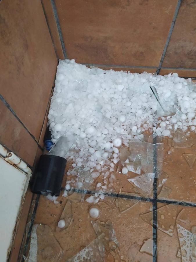 Las imágenes de los daños de la tormenta en Ciudad Real