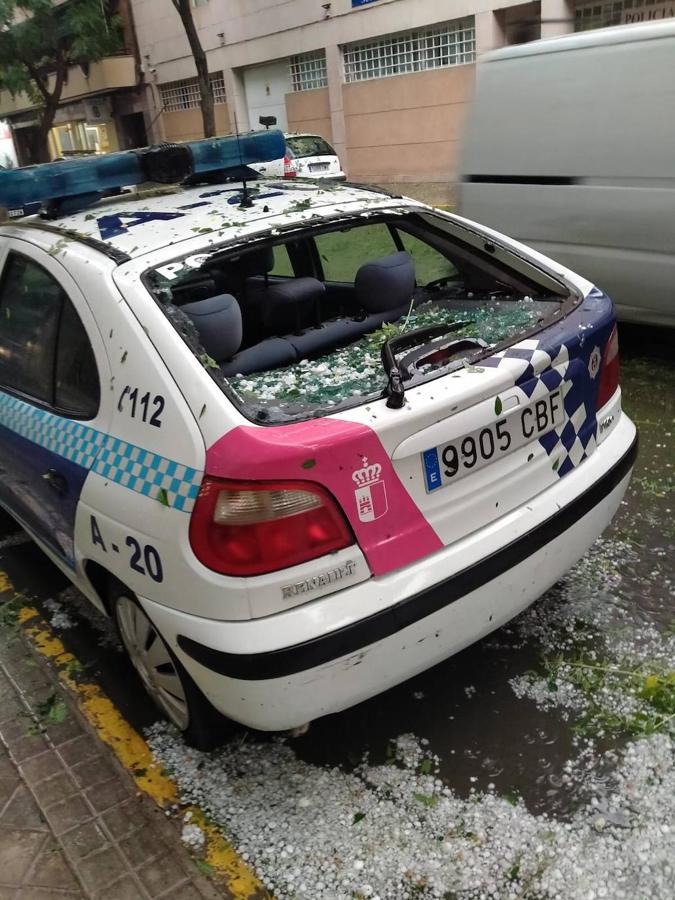 Las imágenes de los daños de la tormenta en Ciudad Real