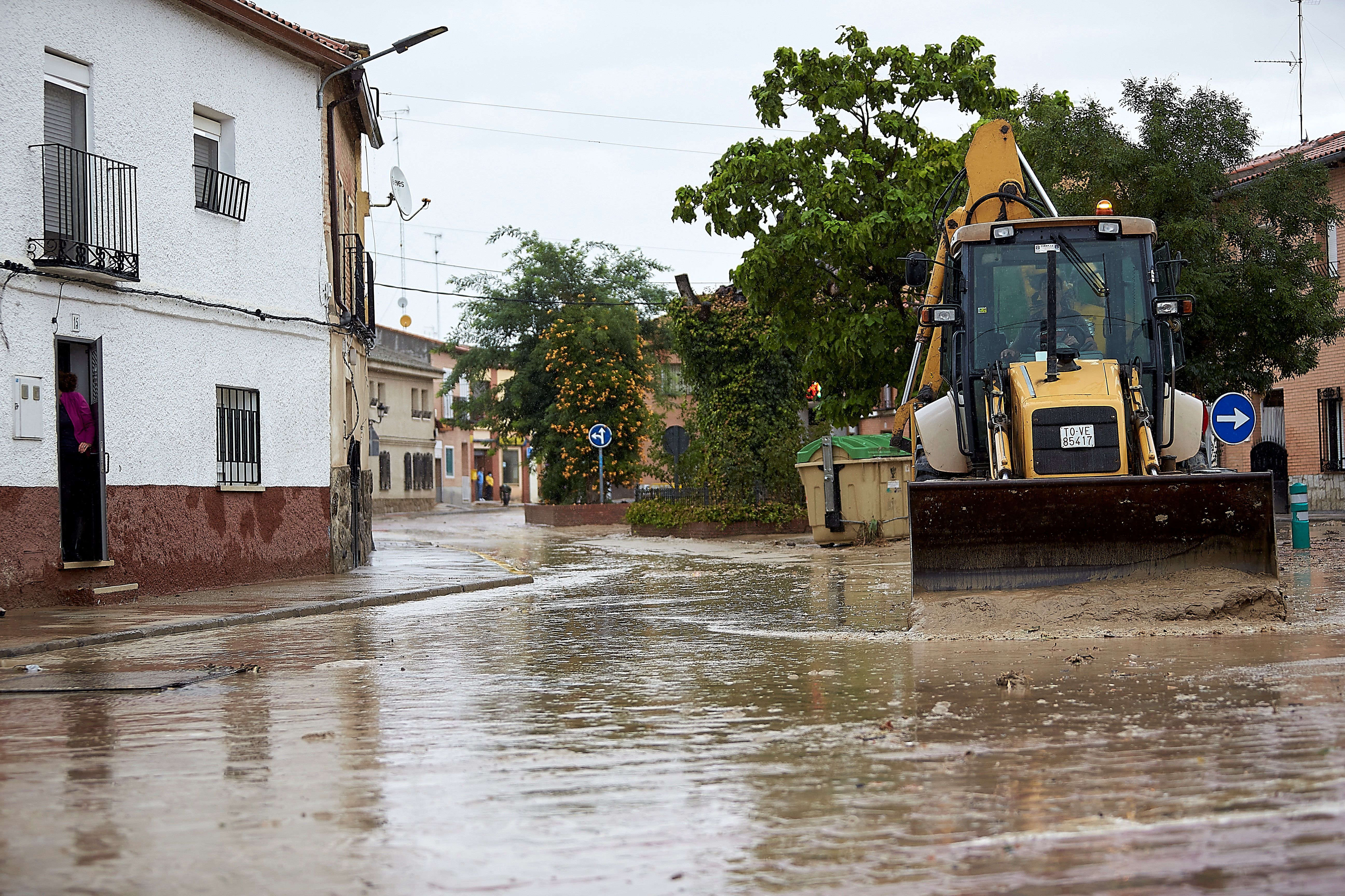 Cebolla (Toledo) se anegó. 