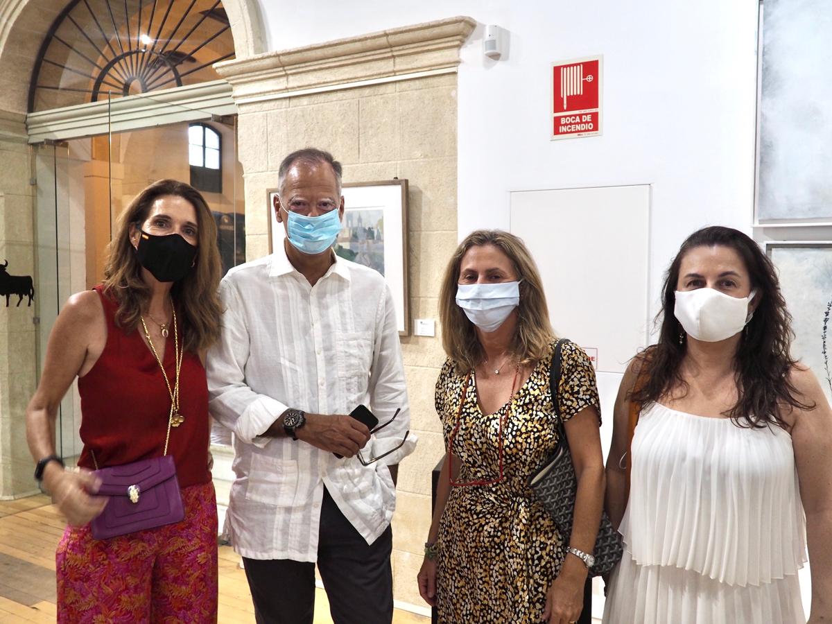 Adela Andrada Vanderwilde, Juan Pablo Palacios de Villar, Brígida Romero Salado y Carmen Morón Arcos. 