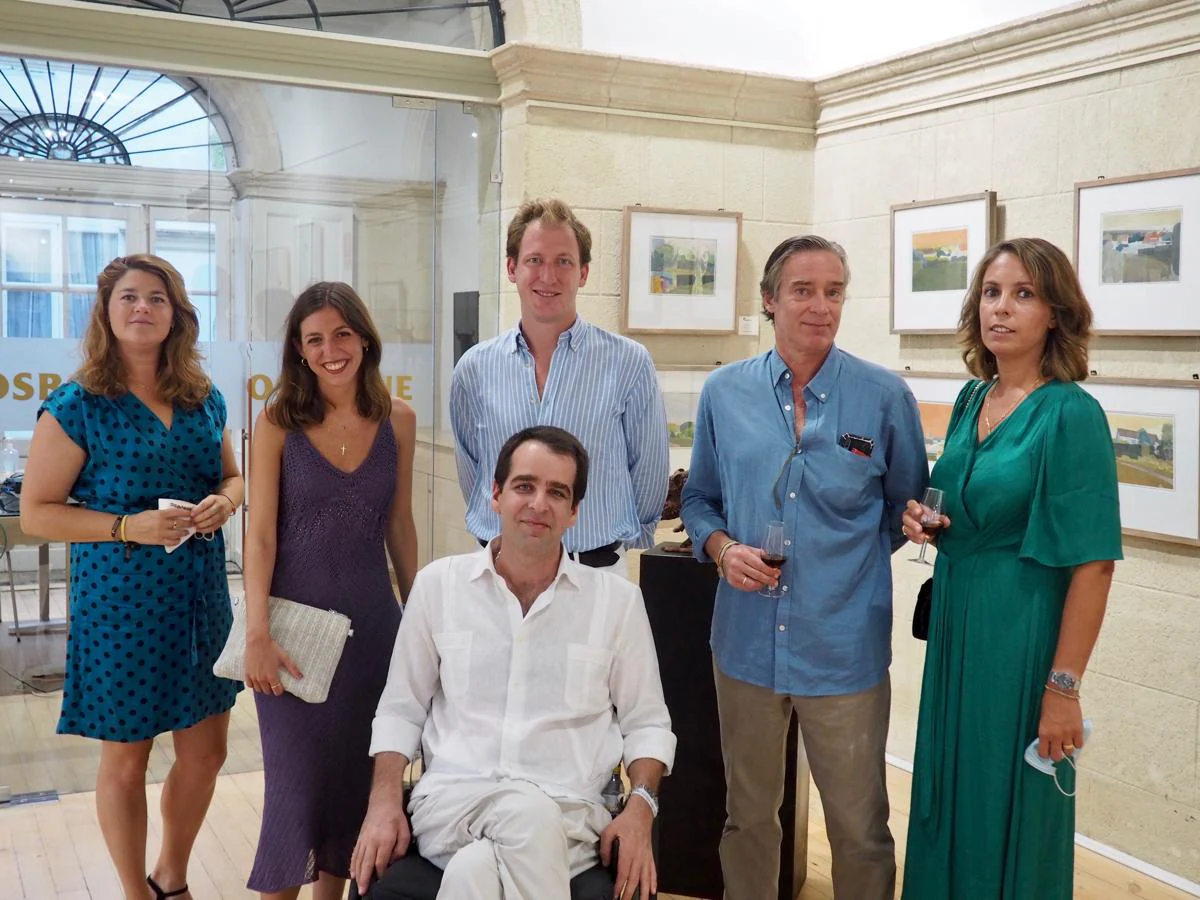Carla Terry, Paloma García Pemán, Javier Grandes, Pelayo Domecq, David Maldonado, y Mercedes López de Carrizosa. 