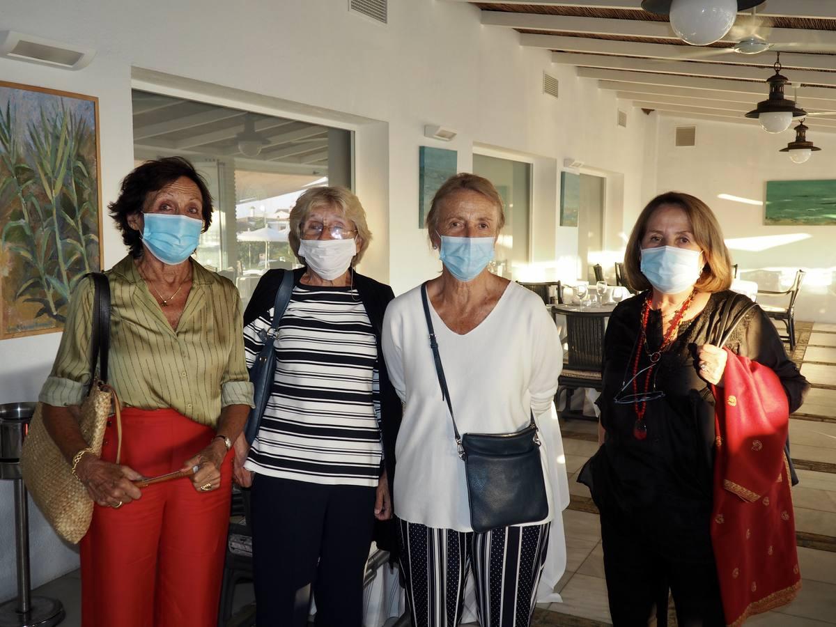 Pilar Aguirre, Cristinas Maestre, Mercedes Sundheim y Carmen Romero.. 