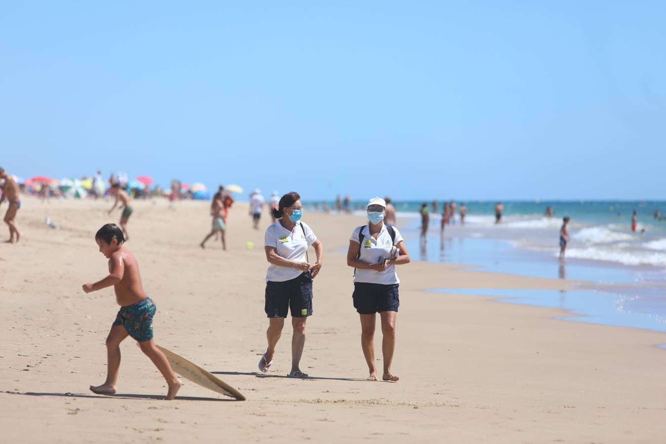 Fotos: La modélica imágen de las playas de Cádiz