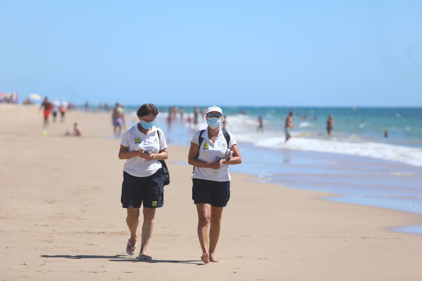 Fotos: La modélica imágen de las playas de Cádiz