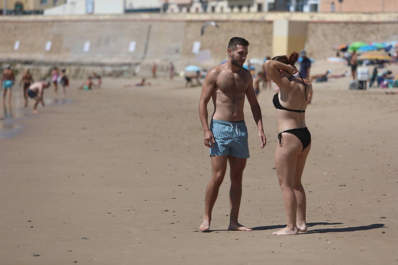 Fotos: La modélica imágen de las playas de Cádiz