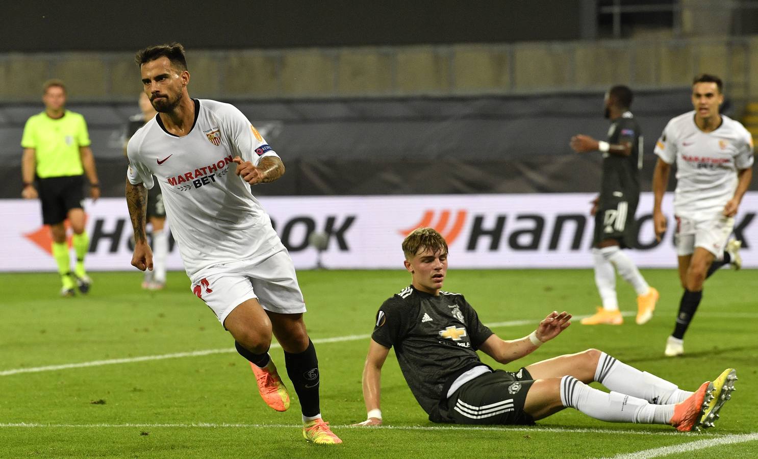 Sevilla - Manchester United, en imágenes