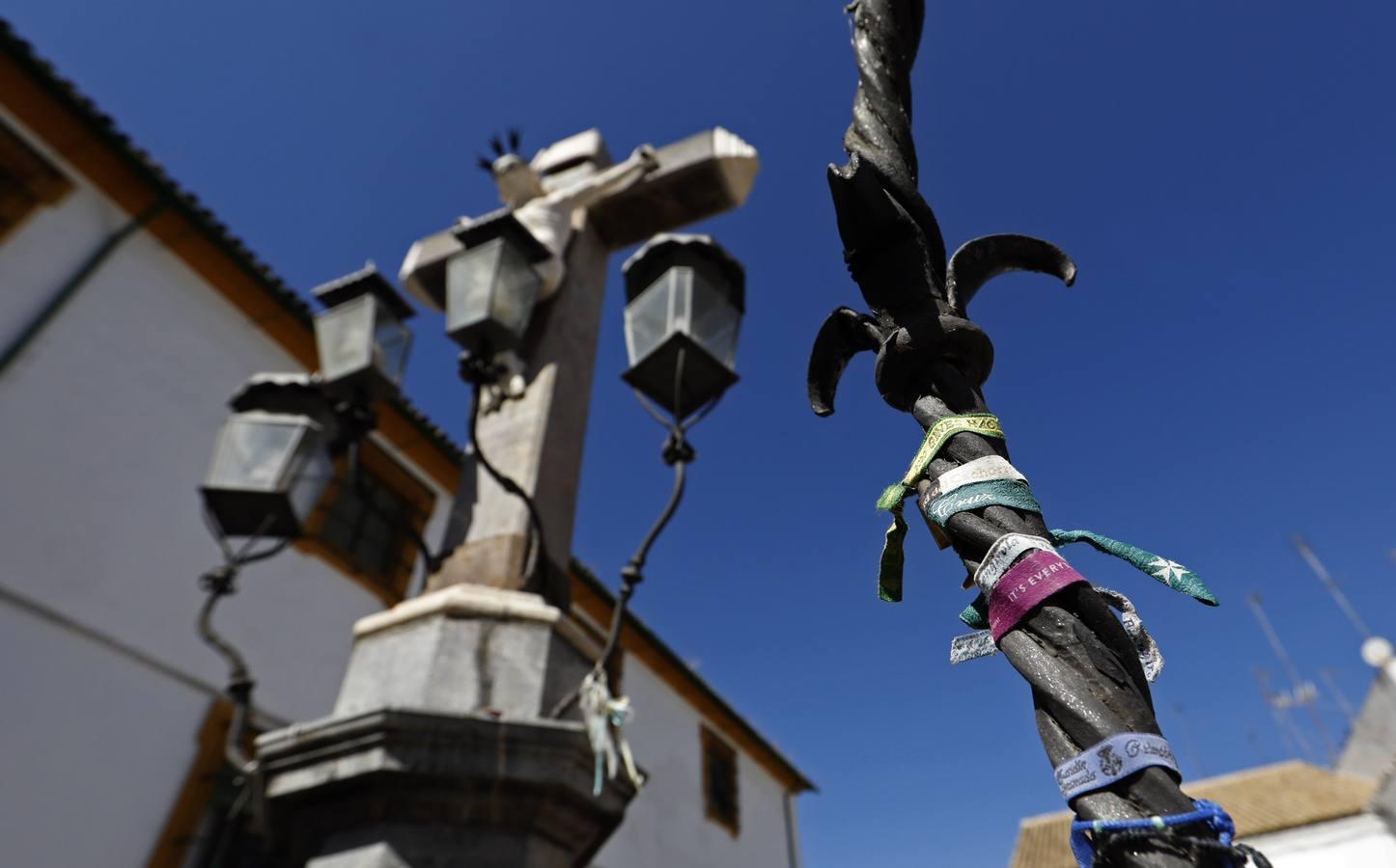 La plaza de Capuchinos en estado previo de remodelación, en imágenes: