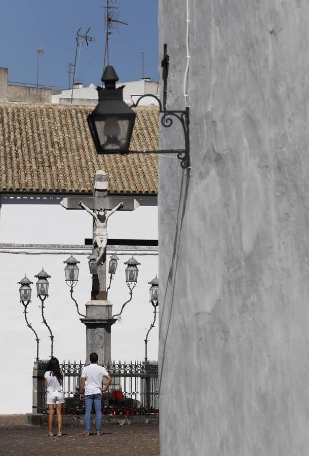 La plaza de Capuchinos en estado previo de remodelación, en imágenes: