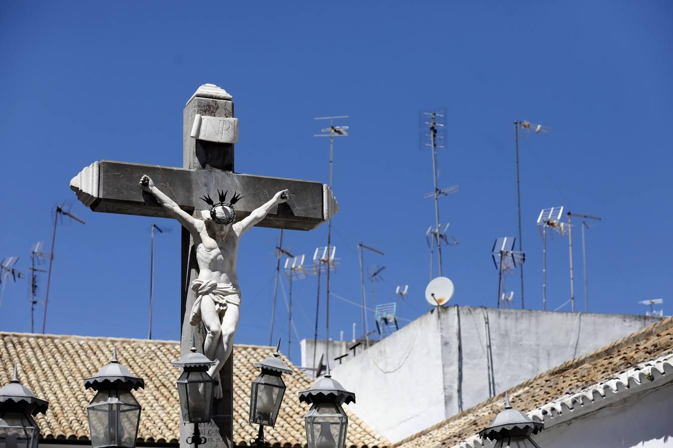 La plaza de Capuchinos en estado previo de remodelación, en imágenes: