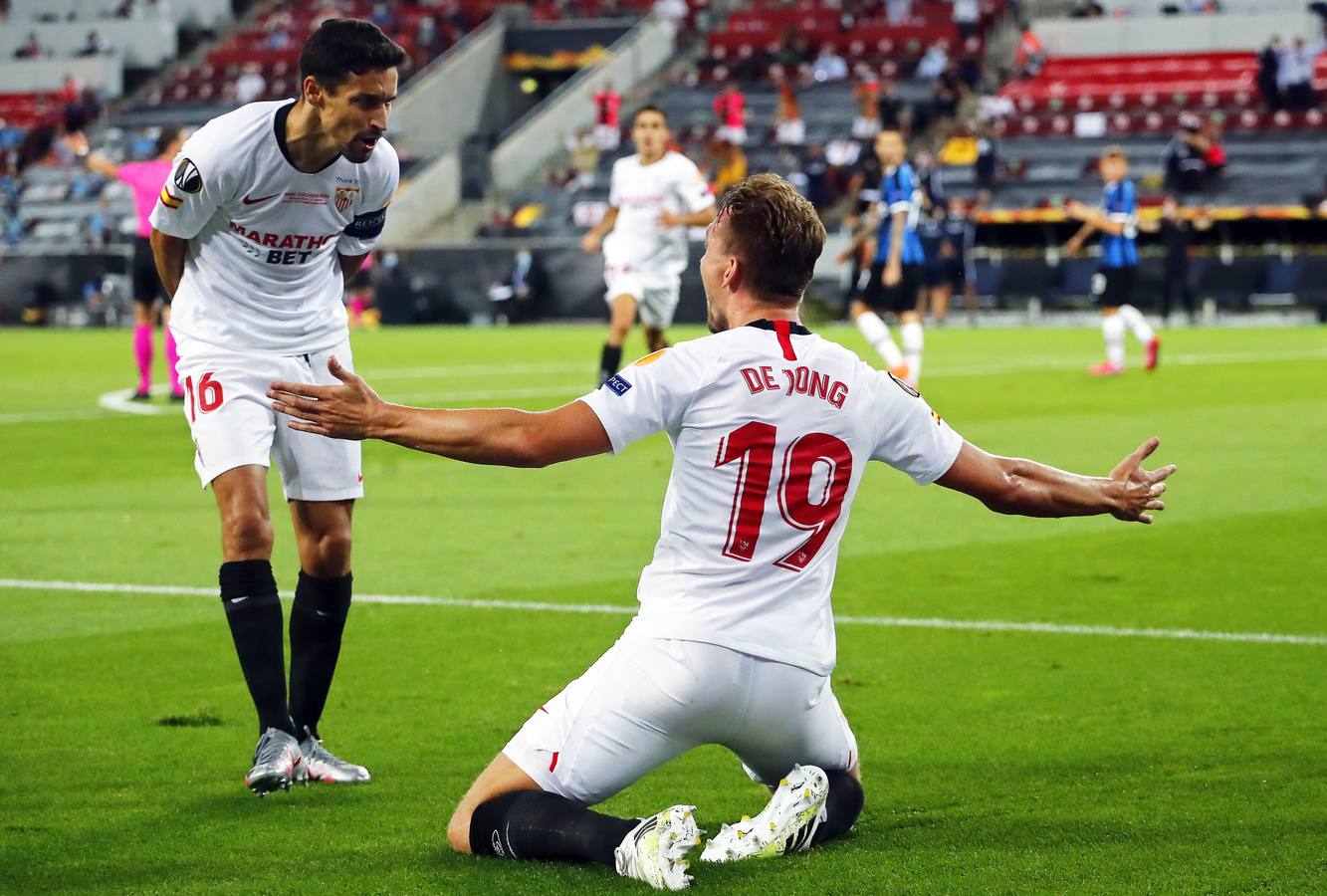 Las mejores imágenes de la final de la Europa League entre el Sevilla F.C. y el Inter de Milán