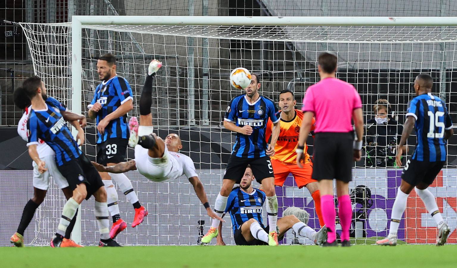 Las mejores imágenes de la final de la Europa League entre el Sevilla F.C. y el Inter de Milán