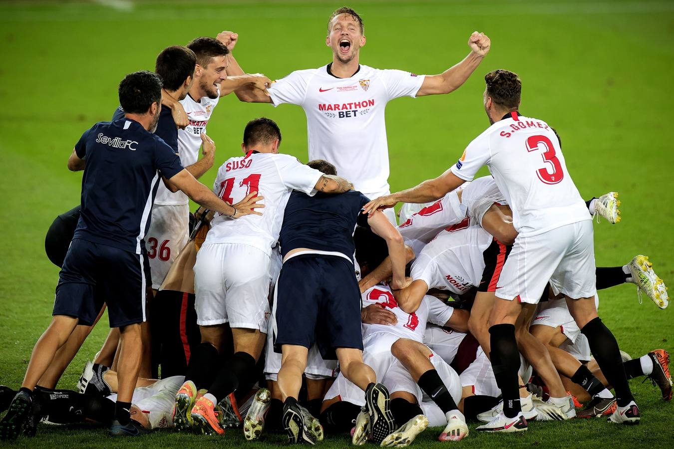 Imágenes para el recuerdo de la sexta Europa League del Sevilla F.C.