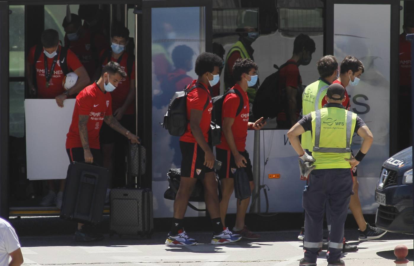 La Liga Europa ya está en Sevilla, en imágenes