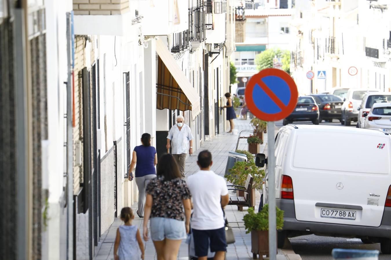 El «confinamiento» de Montalbán, en imágenes