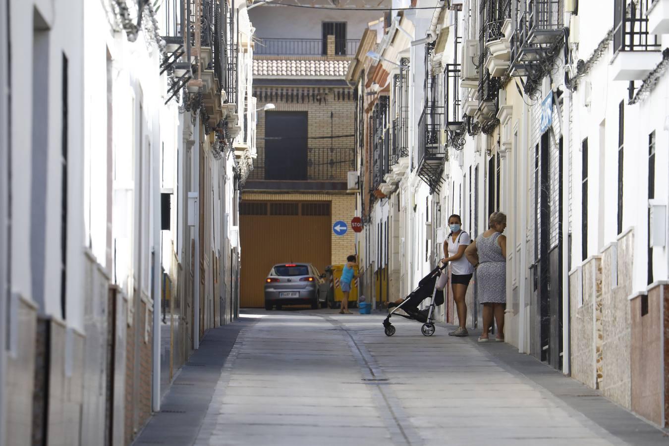 El «confinamiento» de Montalbán, en imágenes