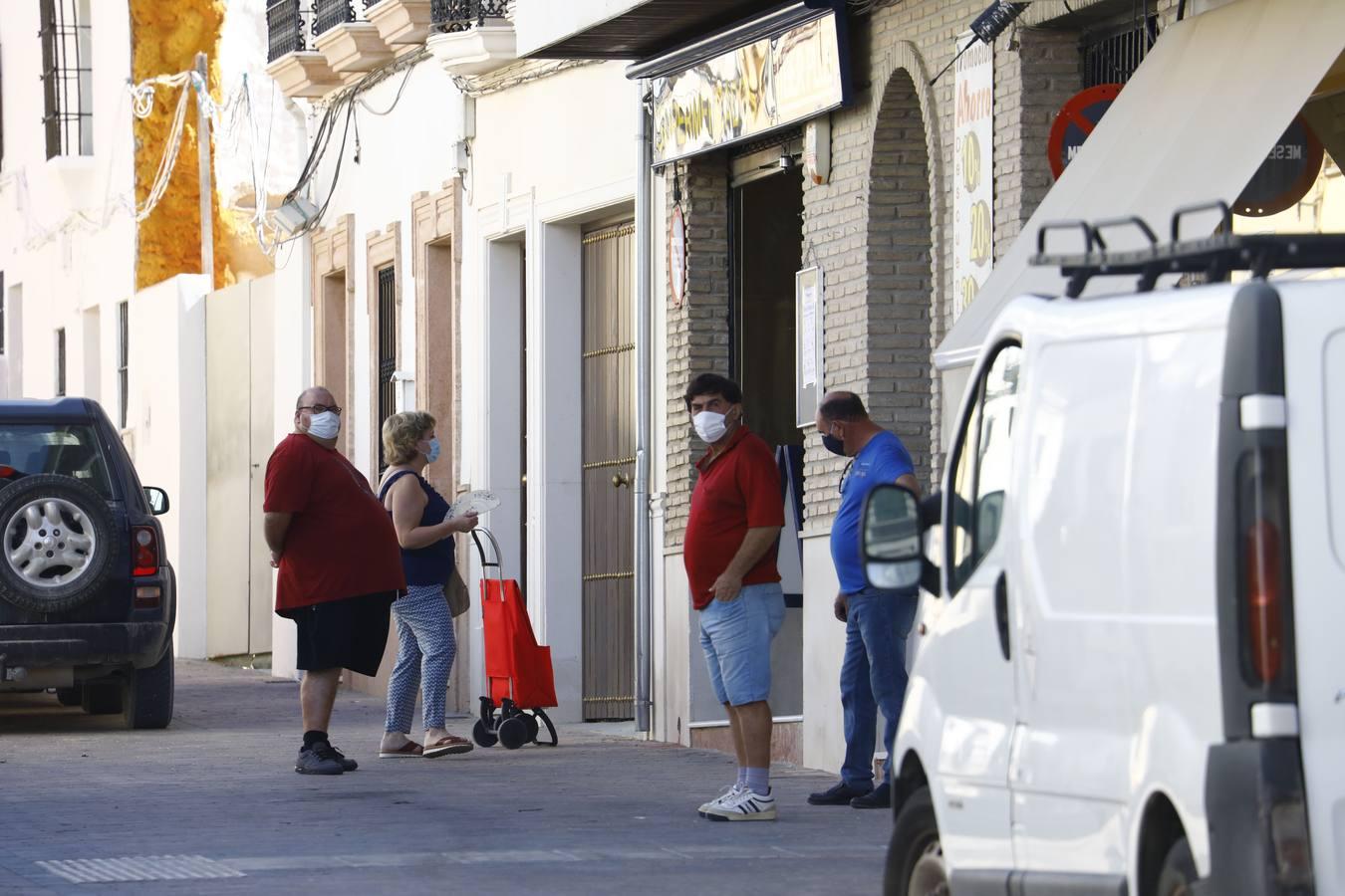 El «confinamiento» de Montalbán, en imágenes