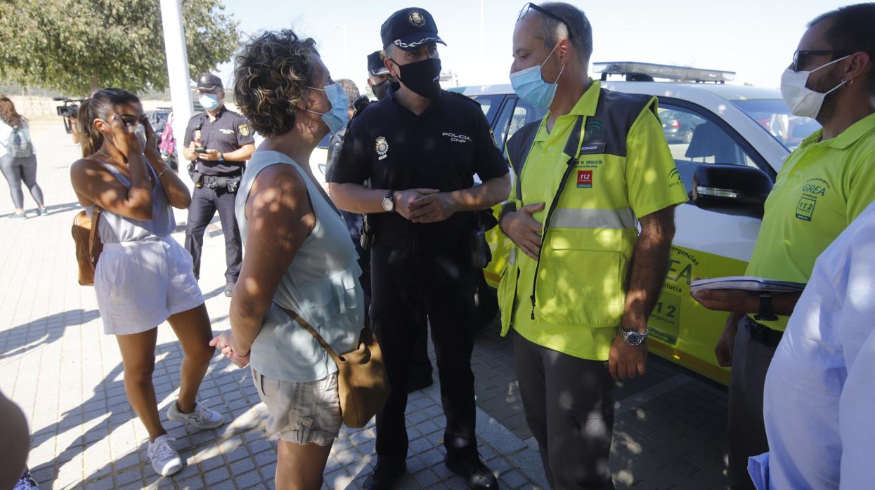 La búsqueda del anciano desaparecido en Córdoba, en imágenes