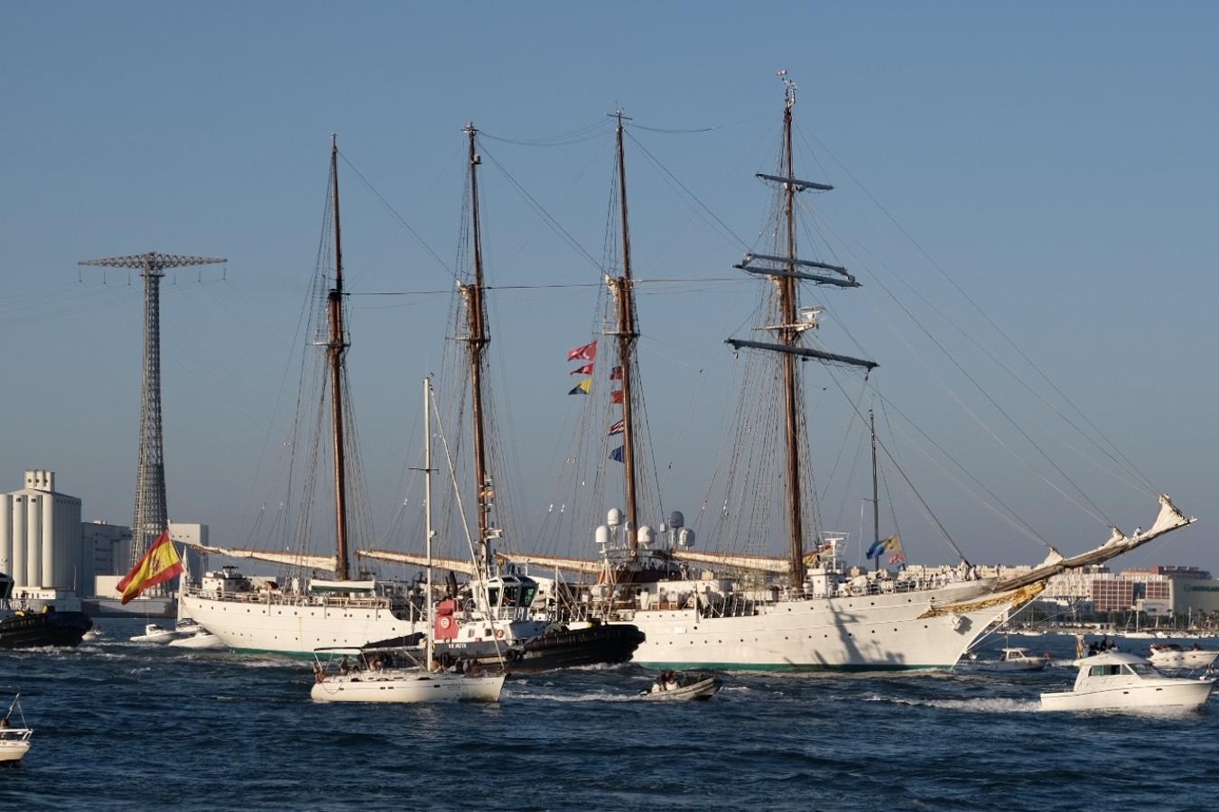 FOTOS: Elcano inicia su XCIII Crucero de Instrucción en homenaje a la primera vuelta al mundo