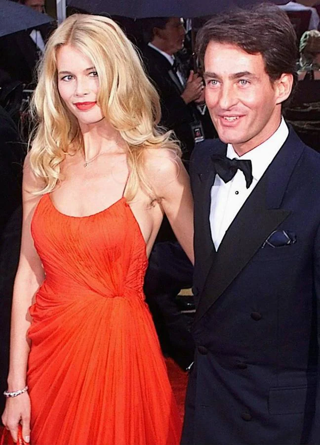 Con su pareja Tim Jefferies. En el año 2000