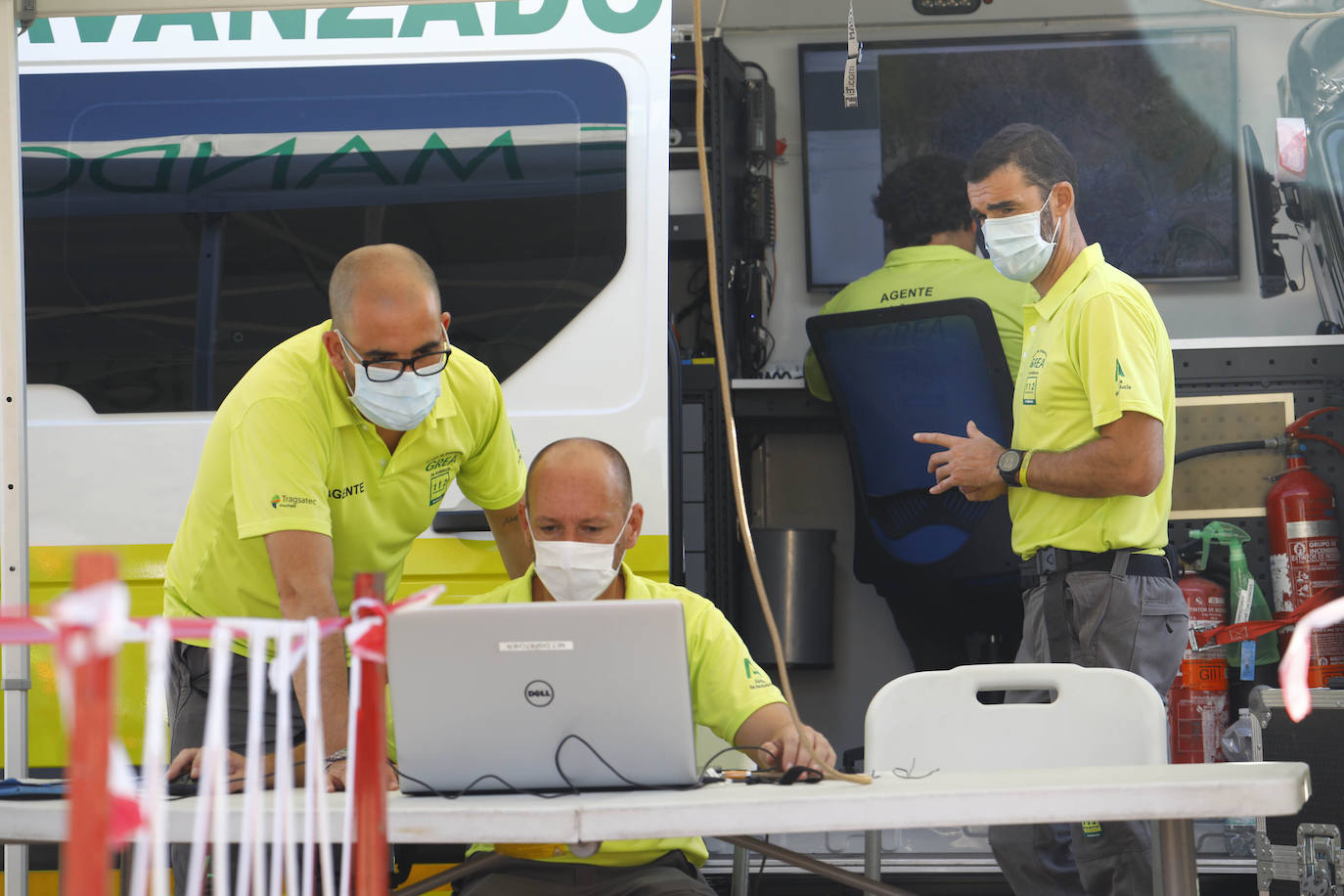 La búsqueda del hombre de 85 años desaparecido en Córdoba, en imágenes