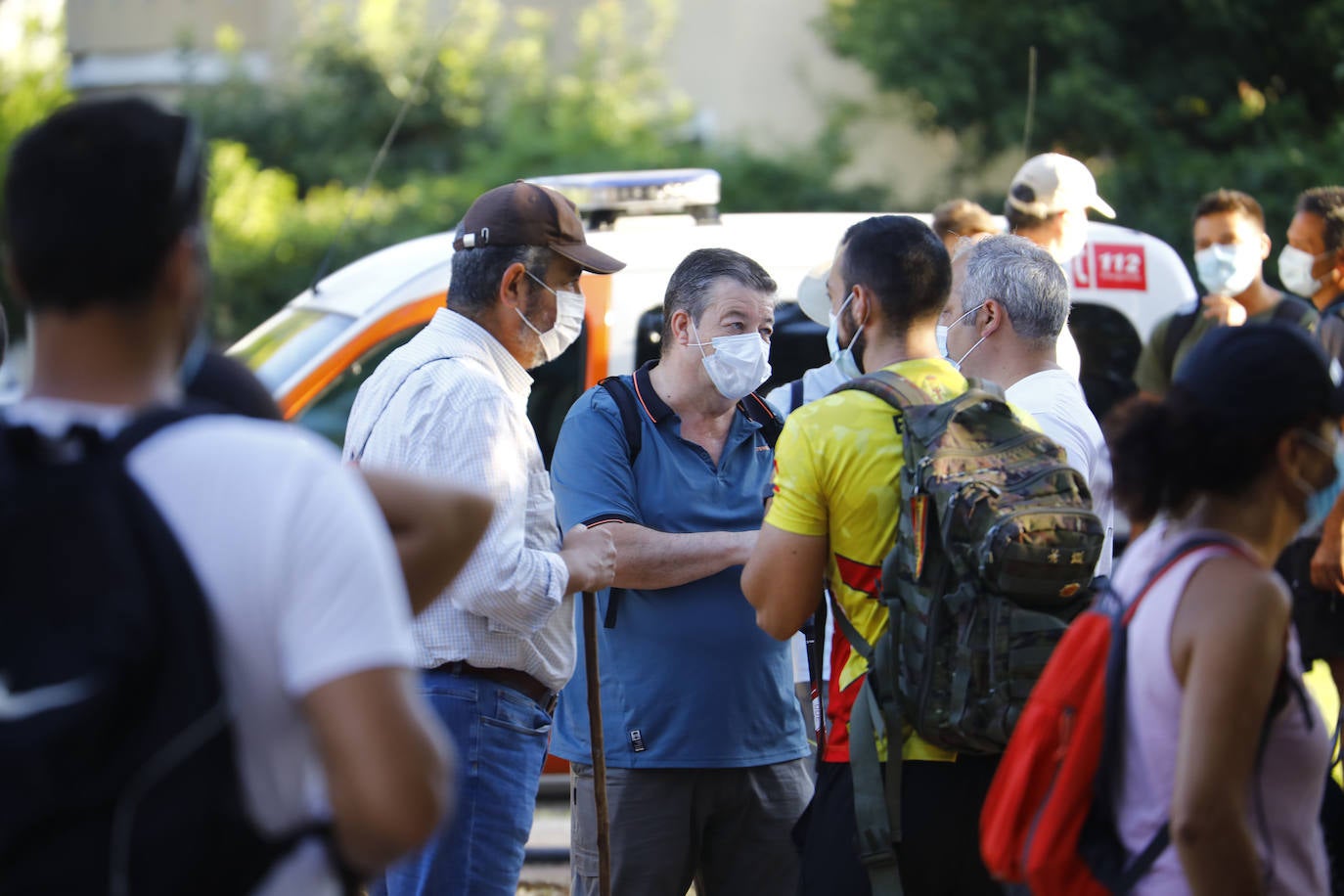 La quinta jornada de búsqueda de José Morilla en Córdoba, en imágenes