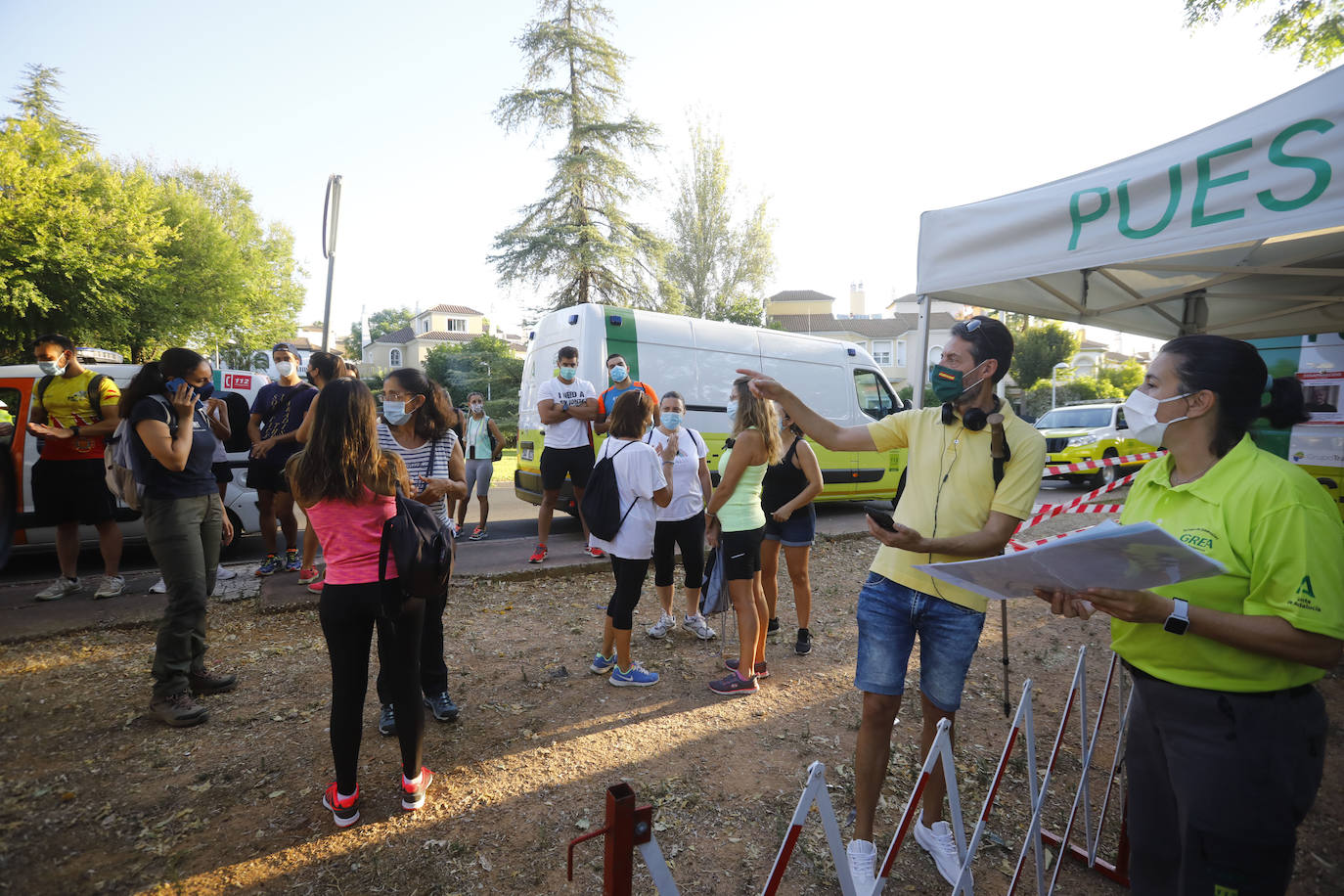 La quinta jornada de búsqueda de José Morilla en Córdoba, en imágenes