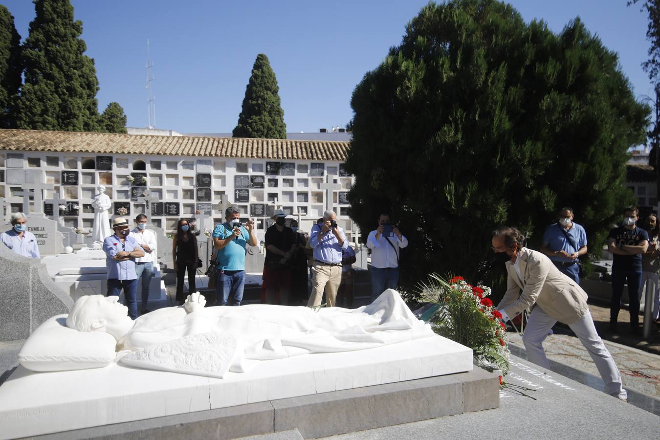 El recuerdo a Manolete en Córdoba en el aniversario de su muerte, en imágenes