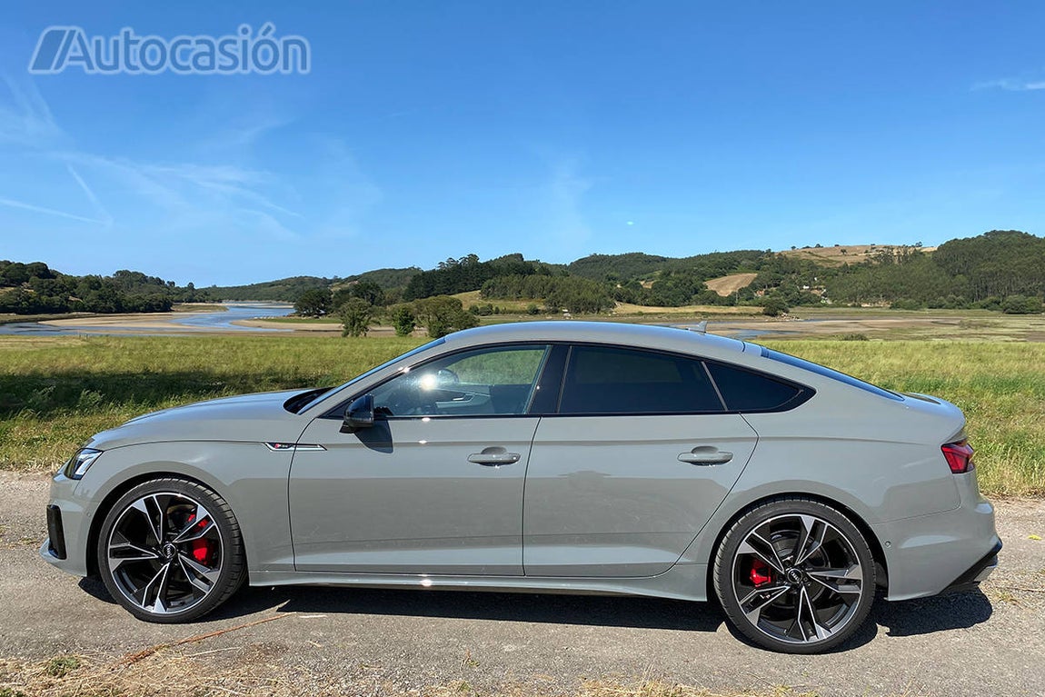 Con esta mecánica, el Audi A5 acelera de 0 a 100 km/h en 7,6 segundos.