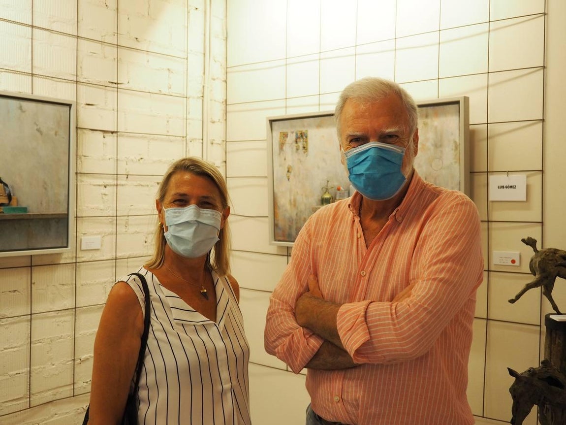 Inmaculada Díaz de los Reyes y Eduardo Bas. 