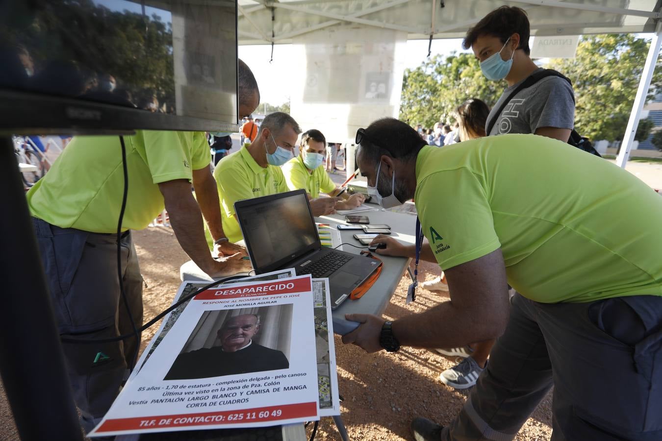 Reanudan la búsqueda del hombre desaparecido en Córdoba, en imágenes