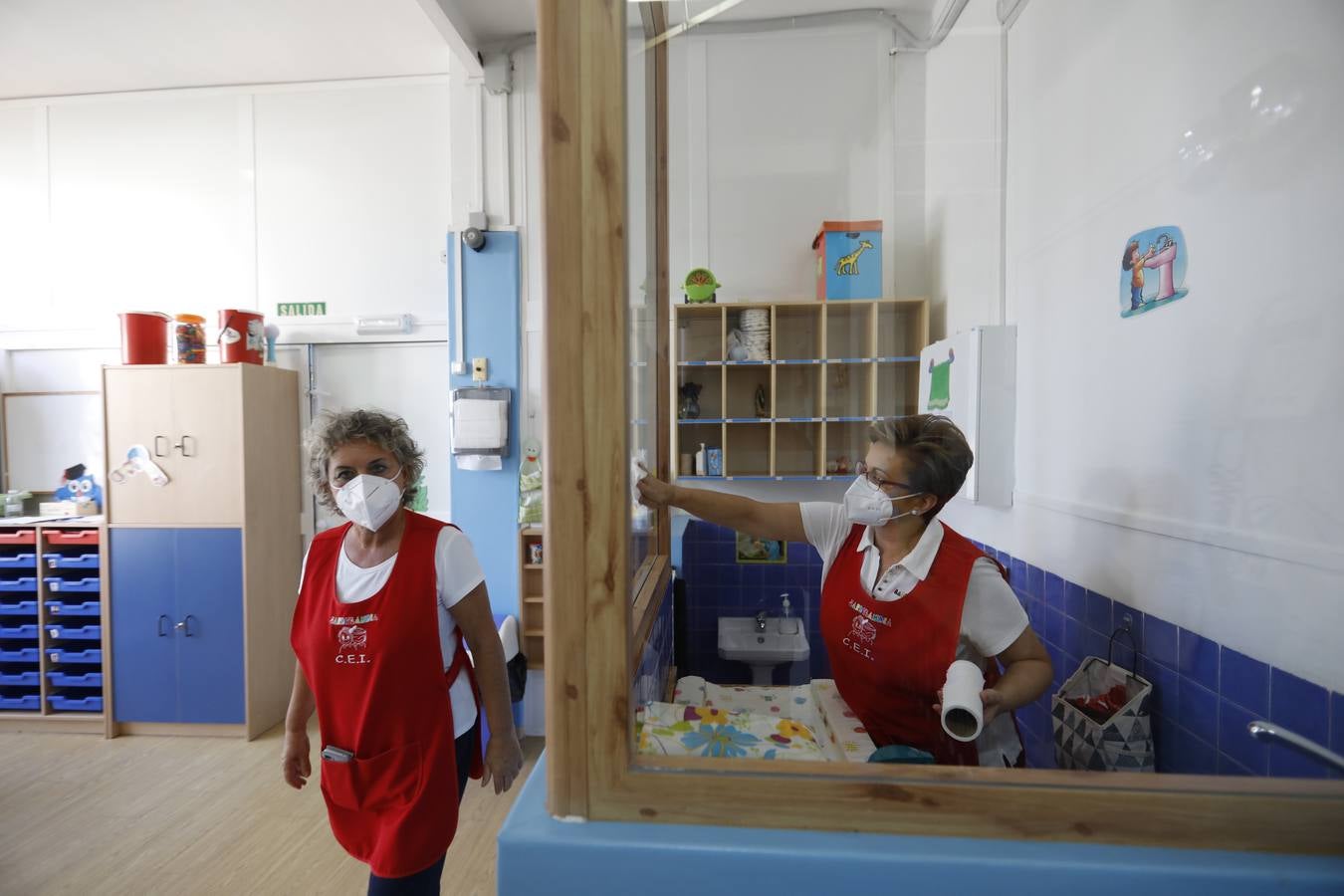 Los preparativos de las guarderías en Córdoba para el inicio del curso, en imágenes