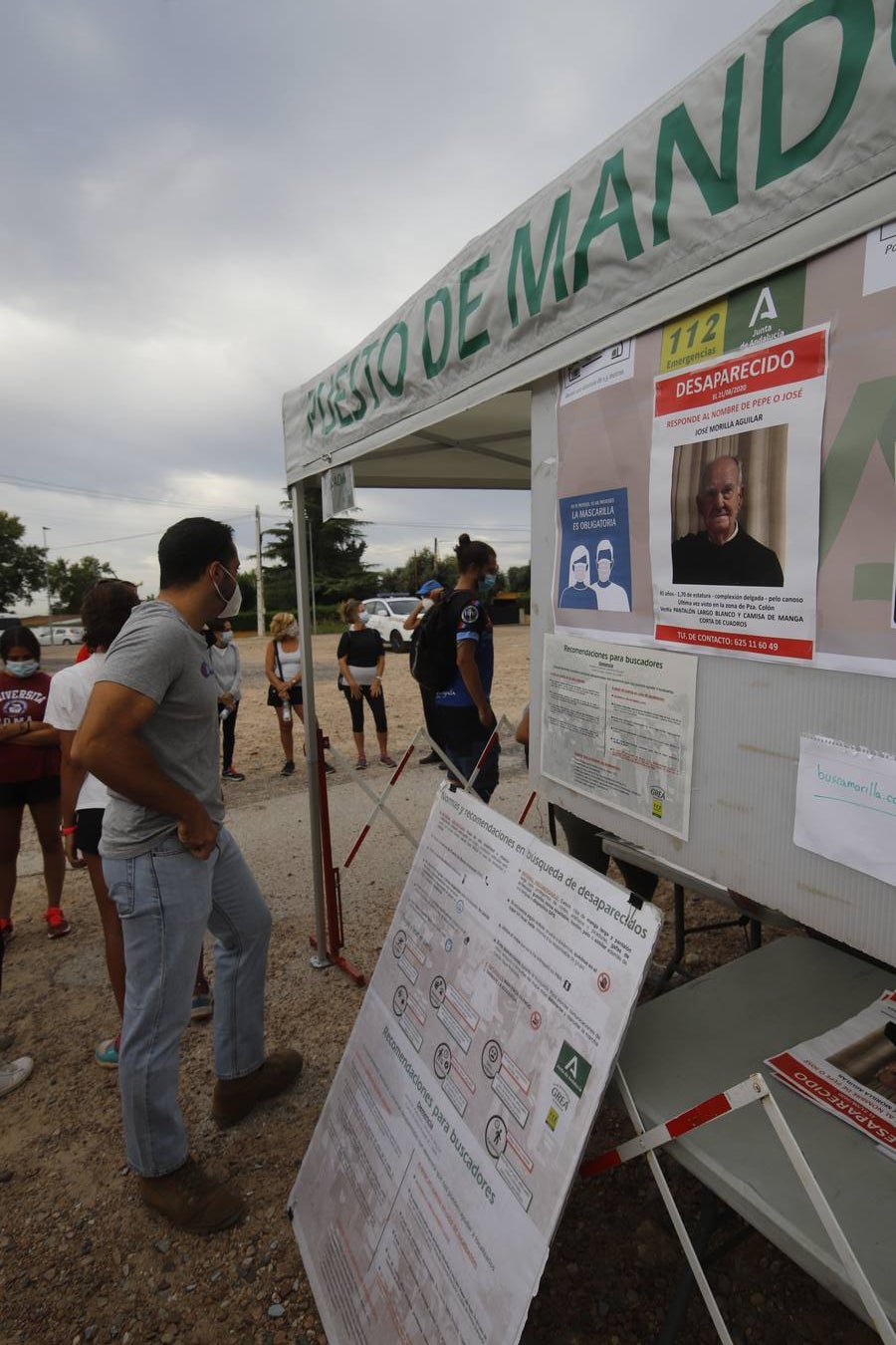 En imágenes, intensifican la búsqueda de José Morilla, el hombre desaparecido en Córdoba