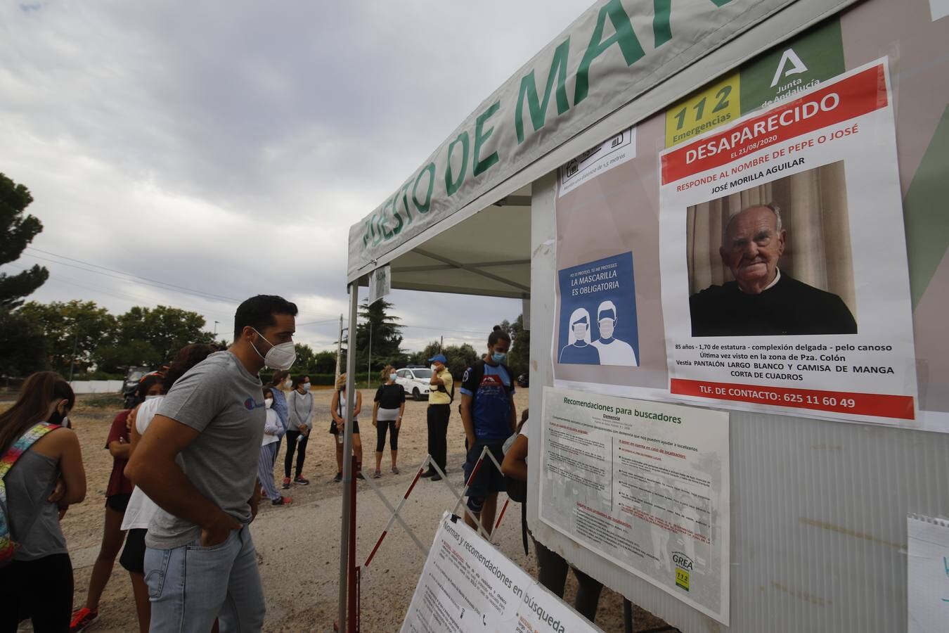 En imágenes, intensifican la búsqueda de José Morilla, el hombre desaparecido en Córdoba
