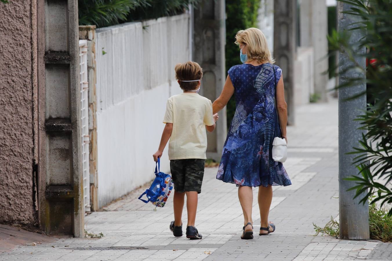 Los niños vuelven a las guarderías de Córdoba tras su reapertura, en imágenes