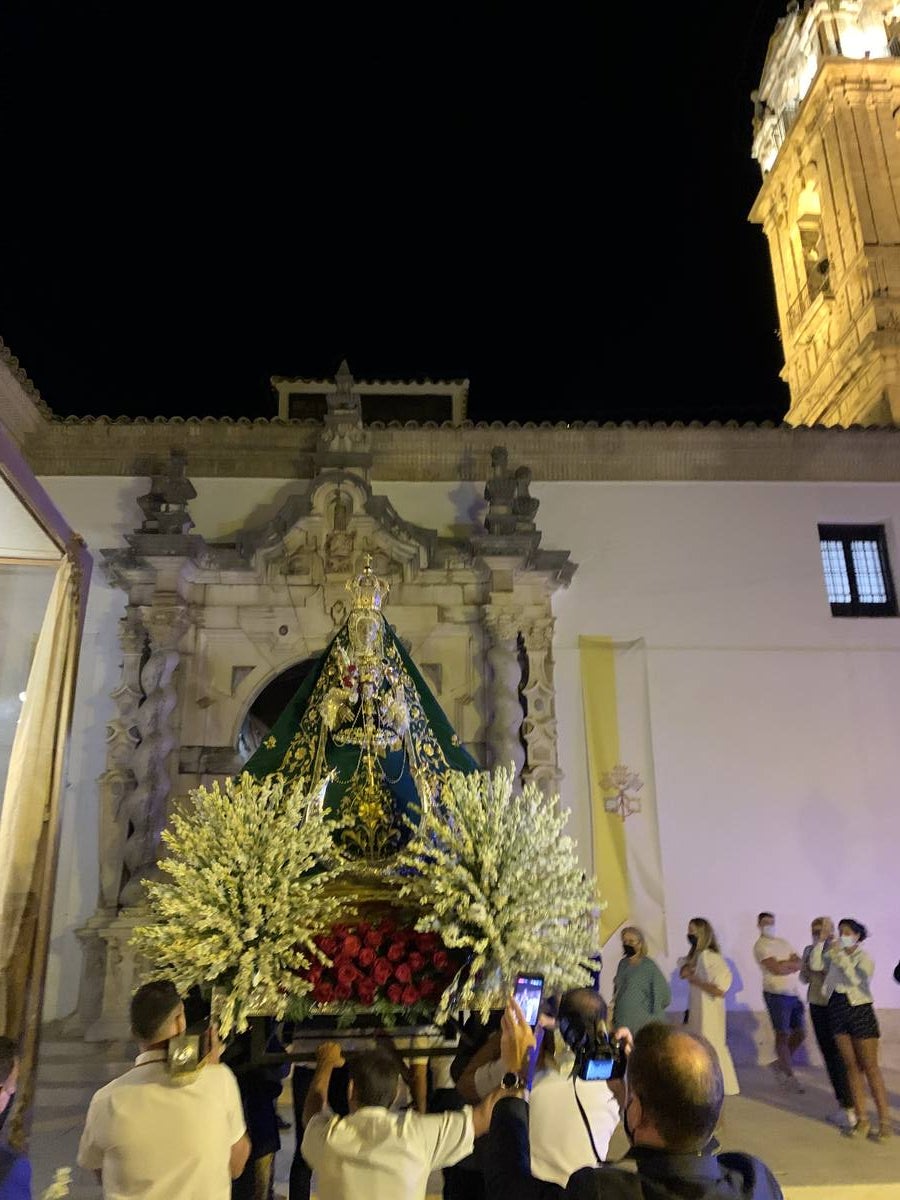 La «Bajá» de la Virgen de la Sierra de Cabra, en imágenes