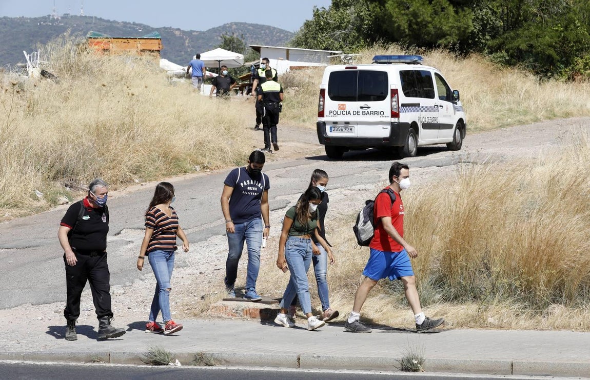 La búsqueda de José Morilla, por tierra y aire, en imágenes