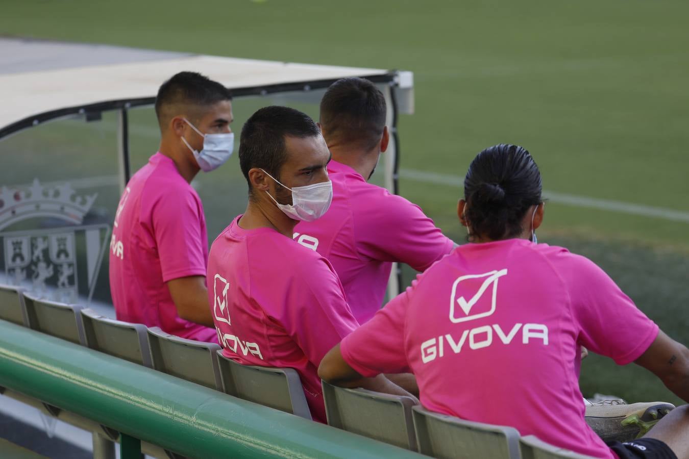 El partido de entrenamiento del Córdoba CF con el filial, en imágenes