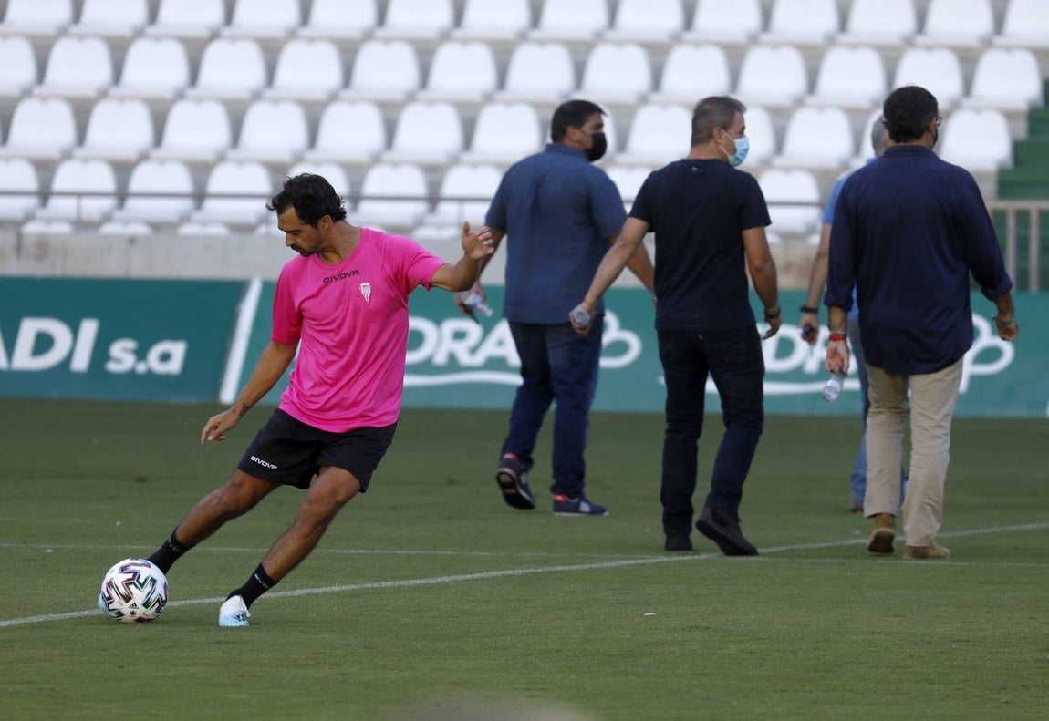El partido de entrenamiento del Córdoba CF con el filial, en imágenes