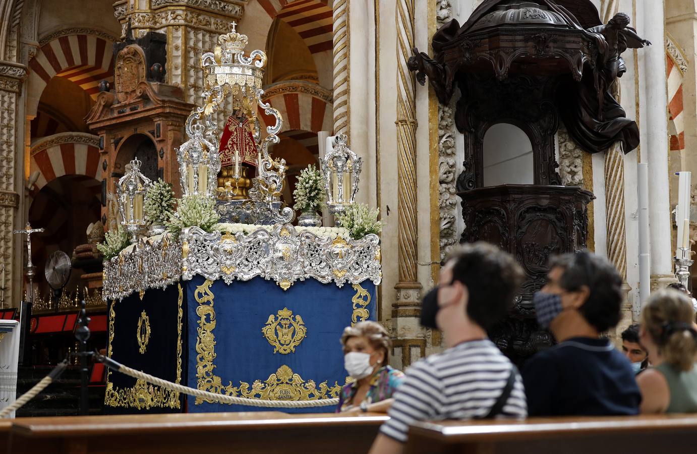 El nuevo de paso de la Virgen de la Fuensanta de Córdoba, en imágenes