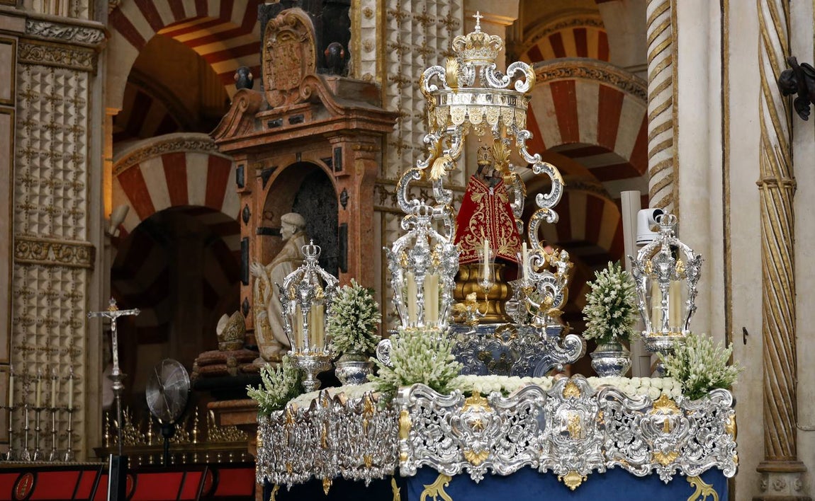 El nuevo de paso de la Virgen de la Fuensanta de Córdoba, en imágenes