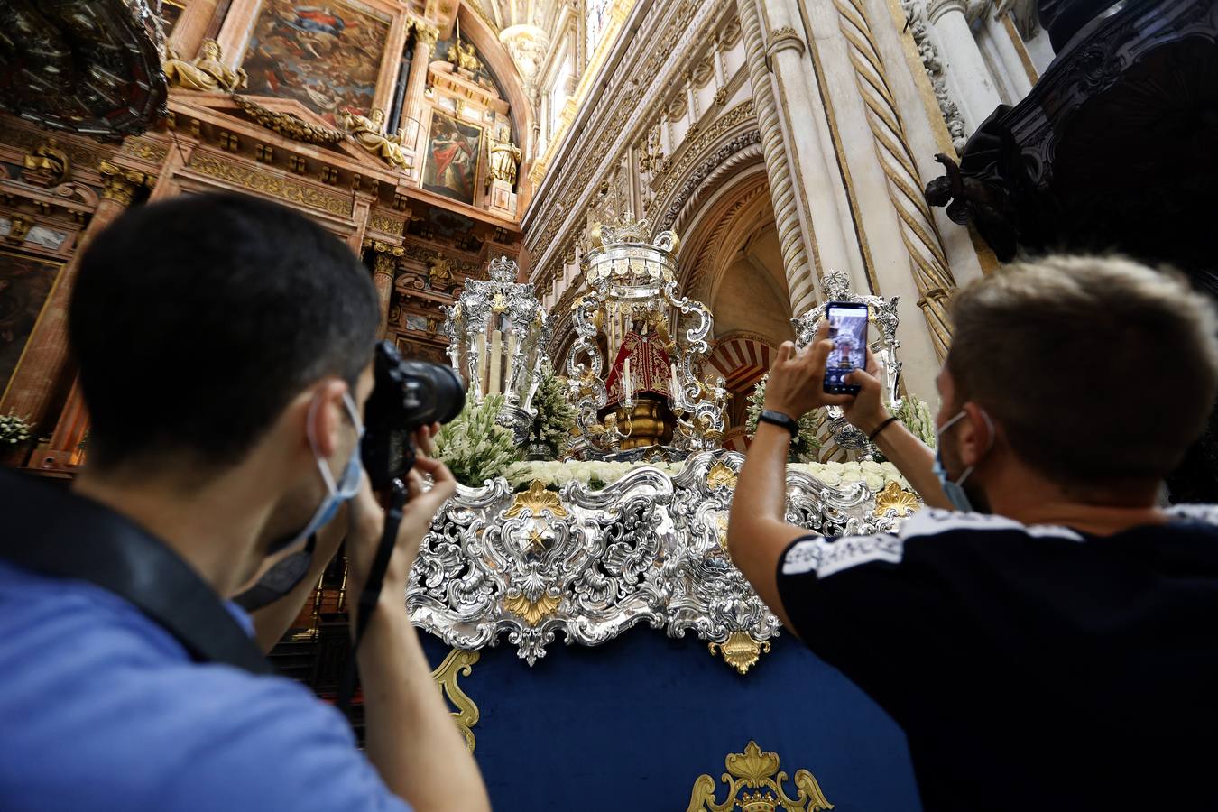 El nuevo de paso de la Virgen de la Fuensanta de Córdoba, en imágenes