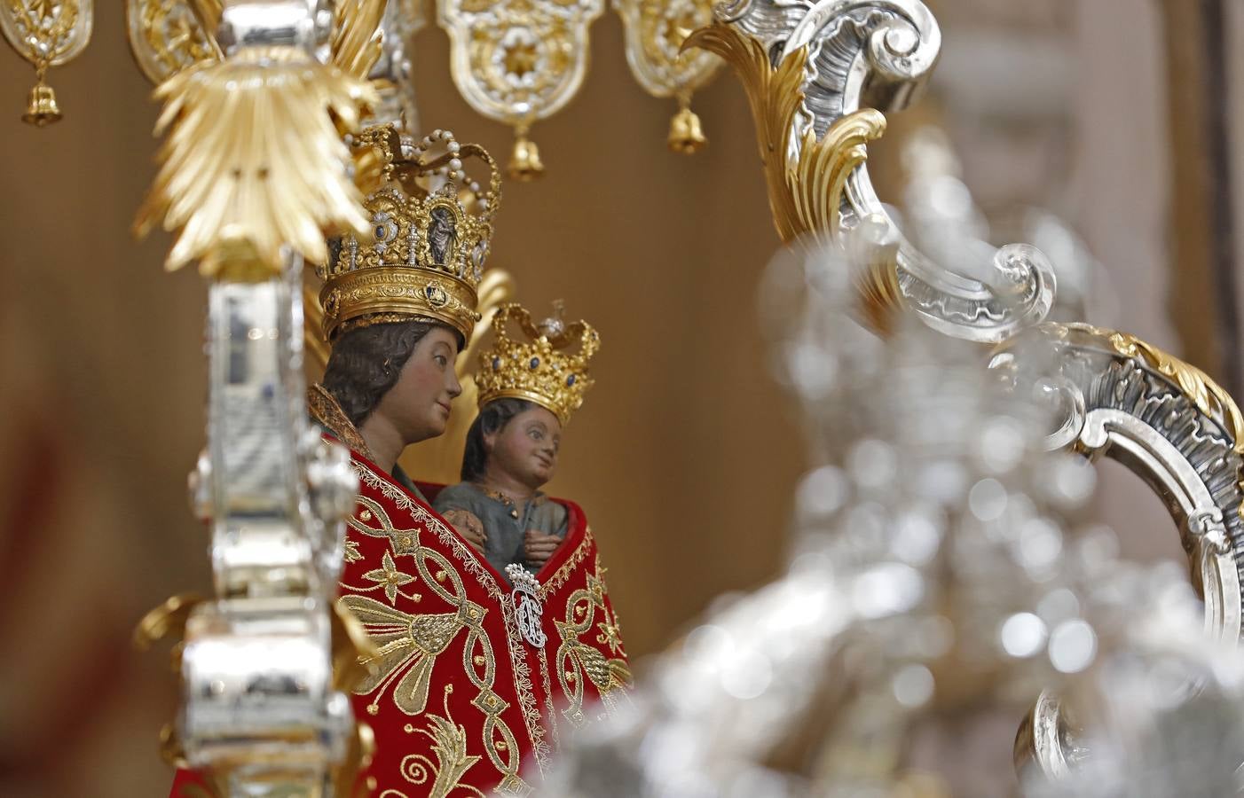 El nuevo de paso de la Virgen de la Fuensanta de Córdoba, en imágenes