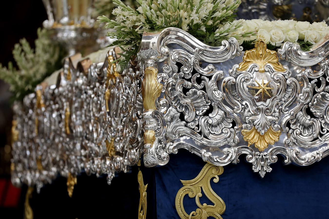 El nuevo de paso de la Virgen de la Fuensanta de Córdoba, en imágenes