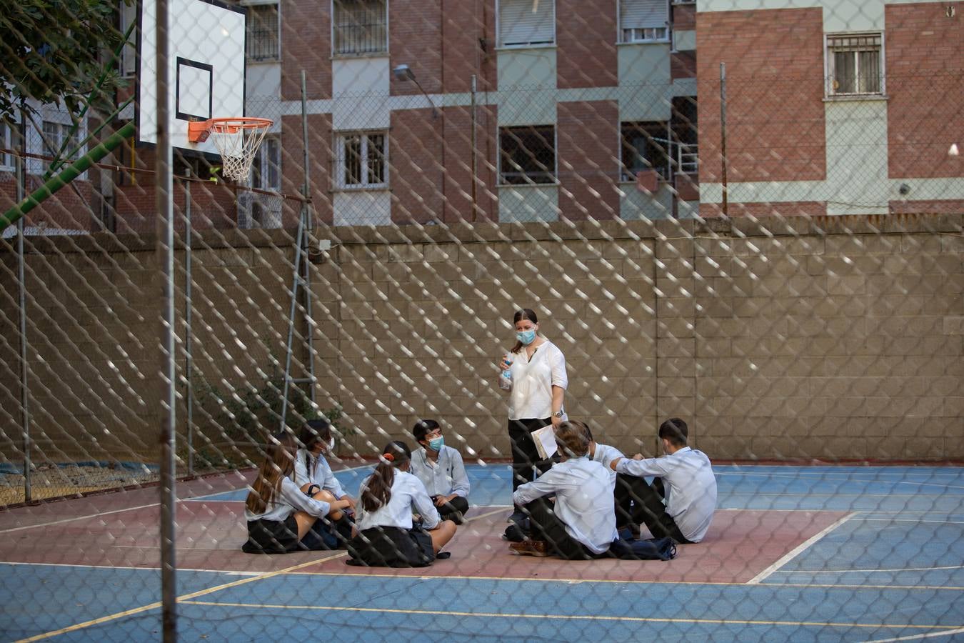 Vuelta a las clases en la educación privada de Sevilla