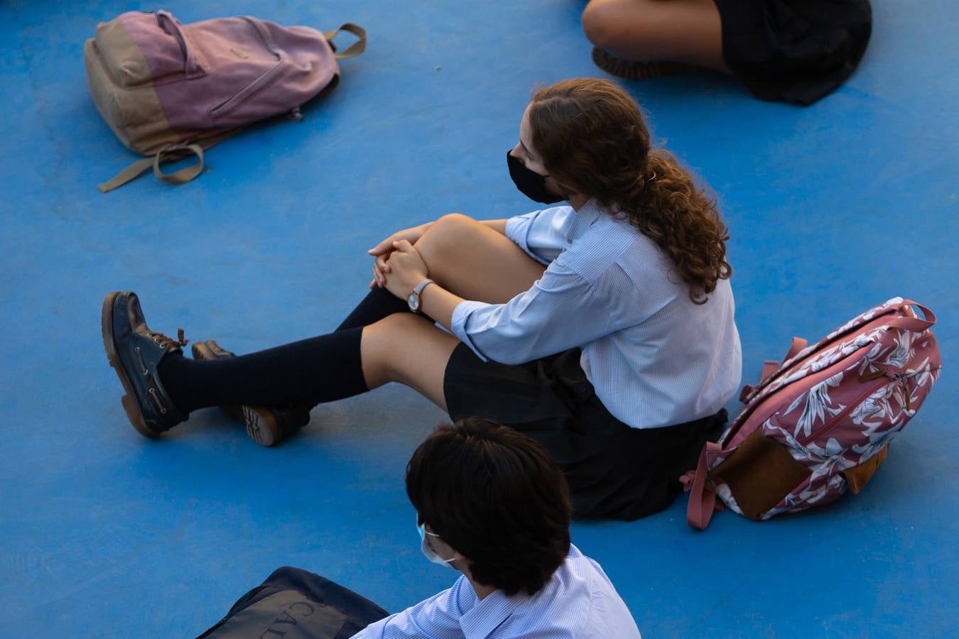 Vuelta a las clases en la educación privada de Sevilla