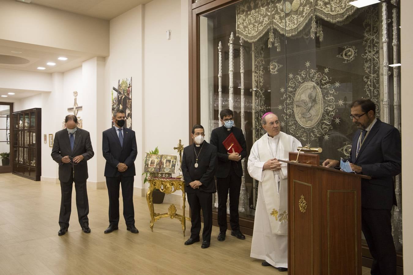 Inauguración de la nueva casa hermandad de la Paz