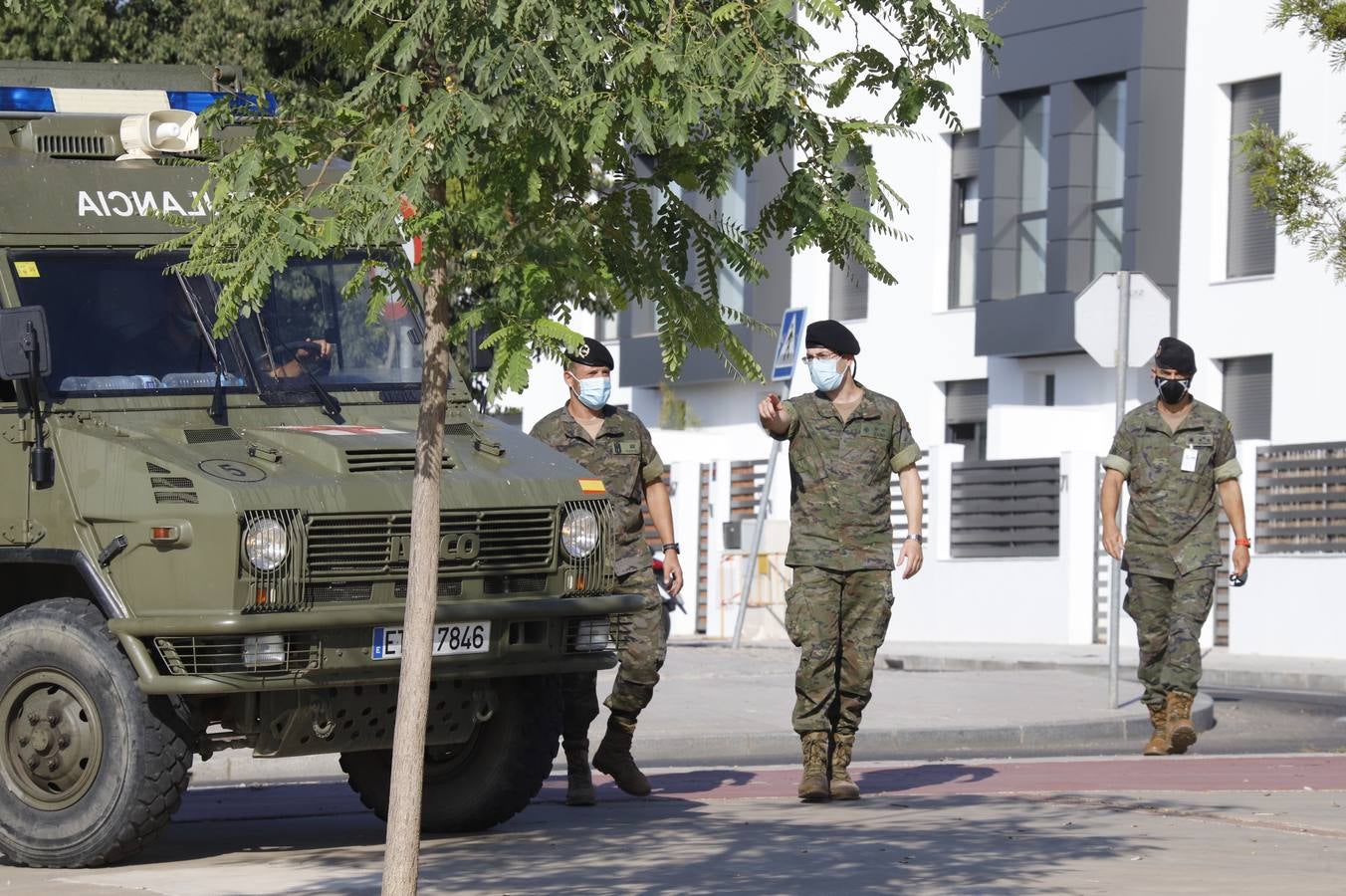 La búsqueda de José Morilla en Mirabueno por el Ejército, en imágenes