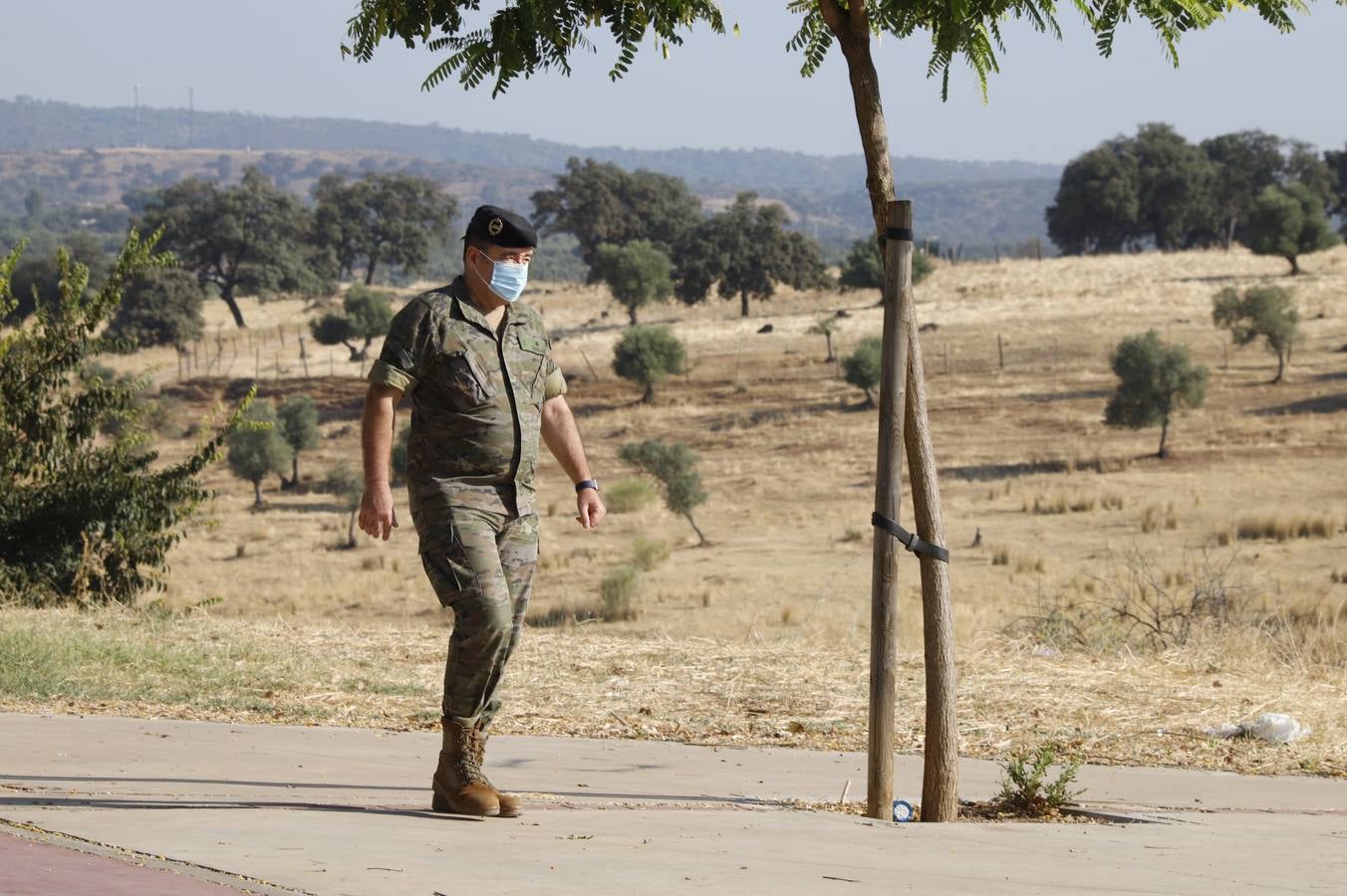 La búsqueda de José Morilla en Mirabueno por el Ejército, en imágenes