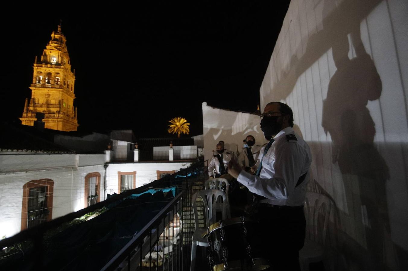 Los conciertos de bandas de Córdoba en azoteas por la Virgen de la Fuensanta, en imágenes