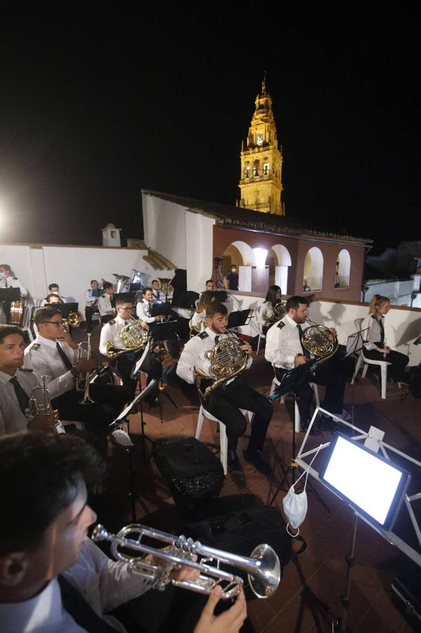 Los conciertos de bandas de Córdoba en azoteas por la Virgen de la Fuensanta, en imágenes